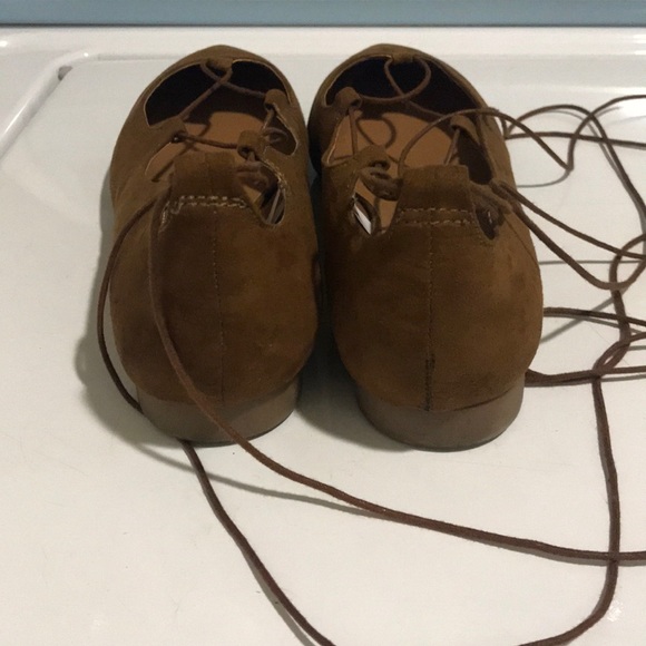 Lace up ballet flats - Picture 4 of 5